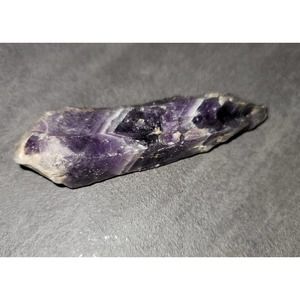 Natural Chevron Amethyst Point, Raw
